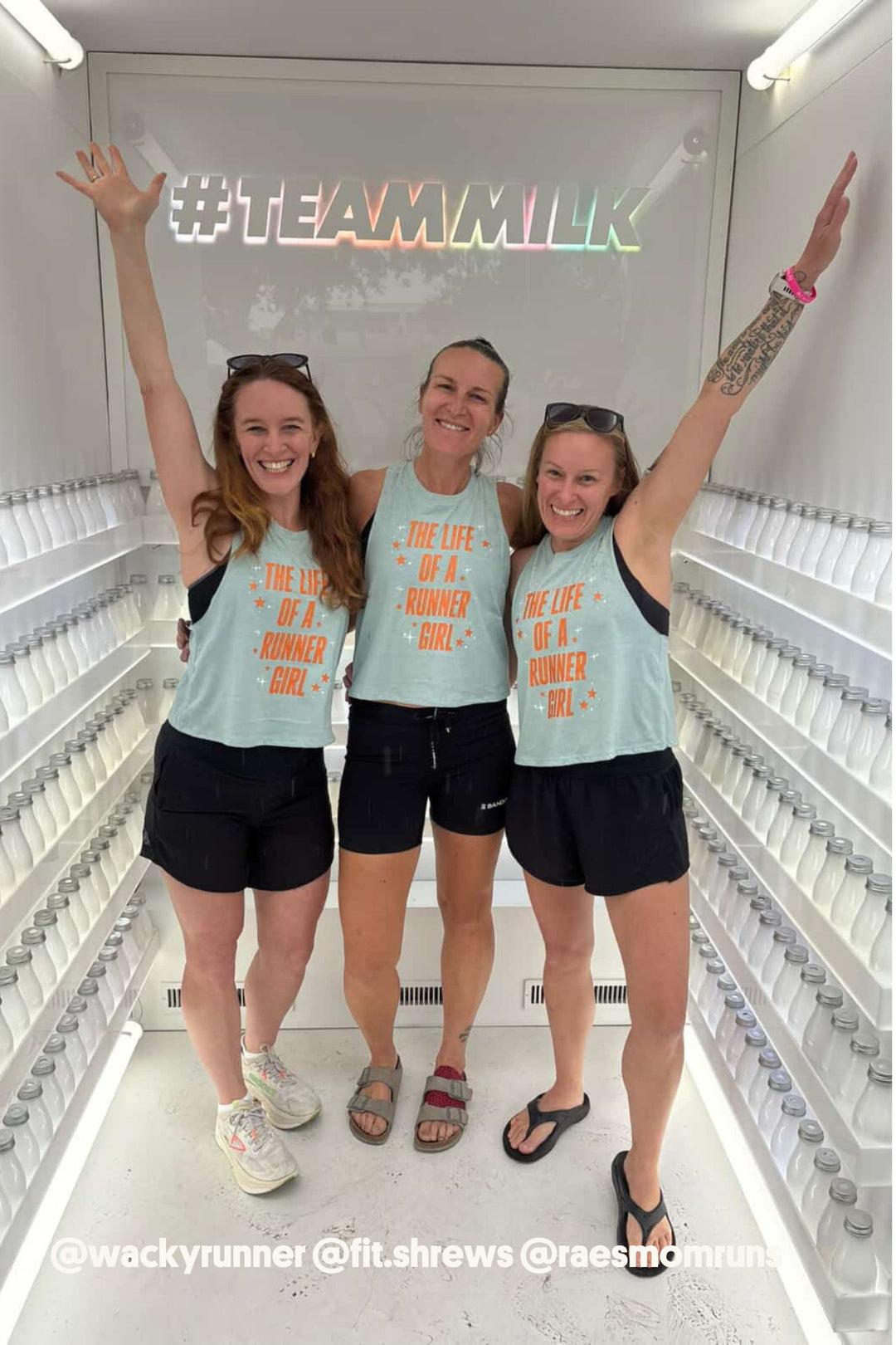 The Life of A Runner Girl Racerback Tank