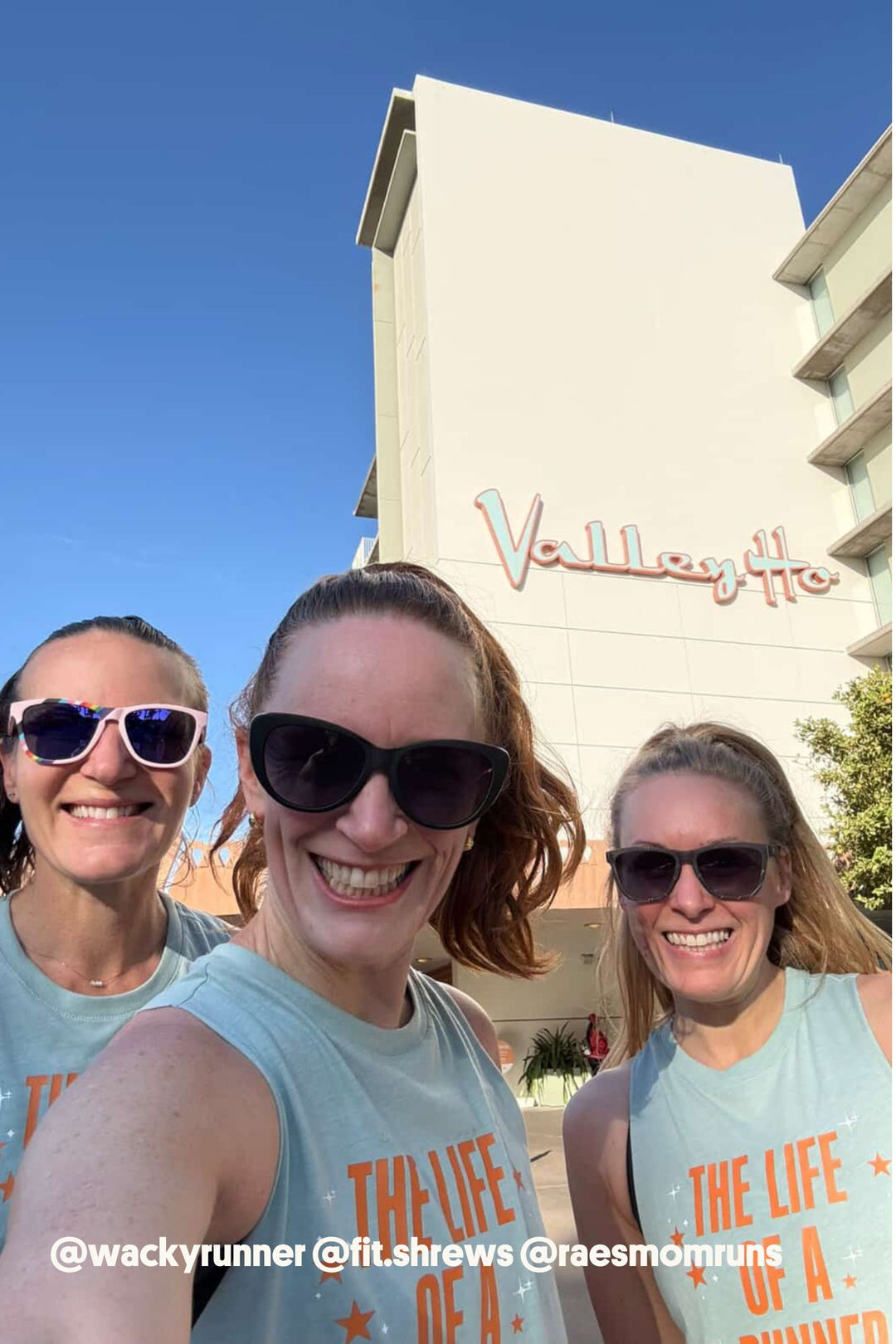 The Life of A Runner Girl Racerback Tank