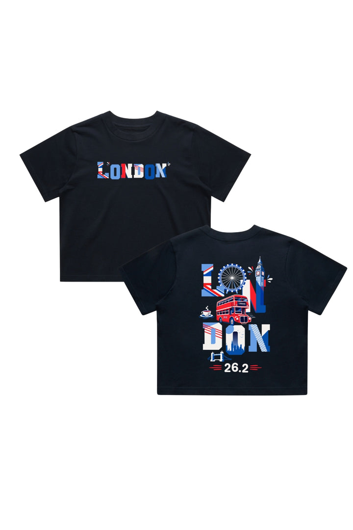 London 26.2 Women's Crop T-Shirt
