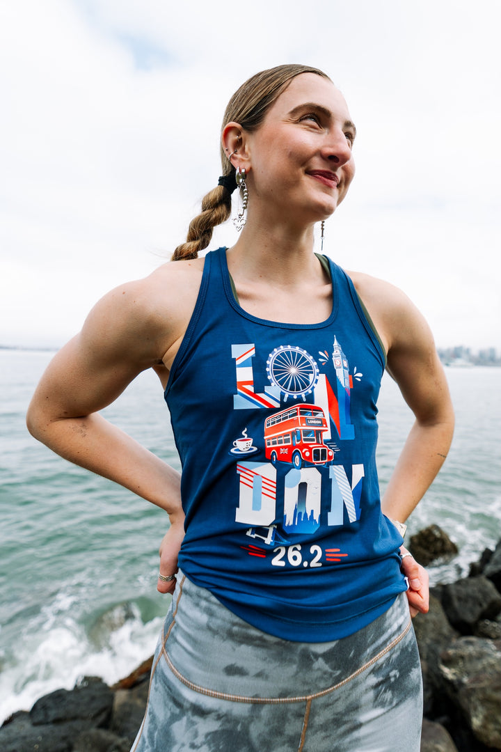 London SMRc Racerback Tank