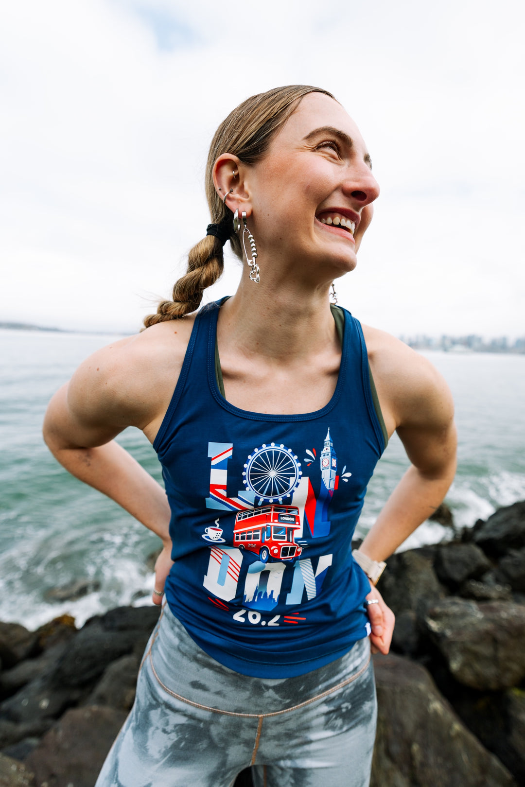 London SMRc Racerback Tank