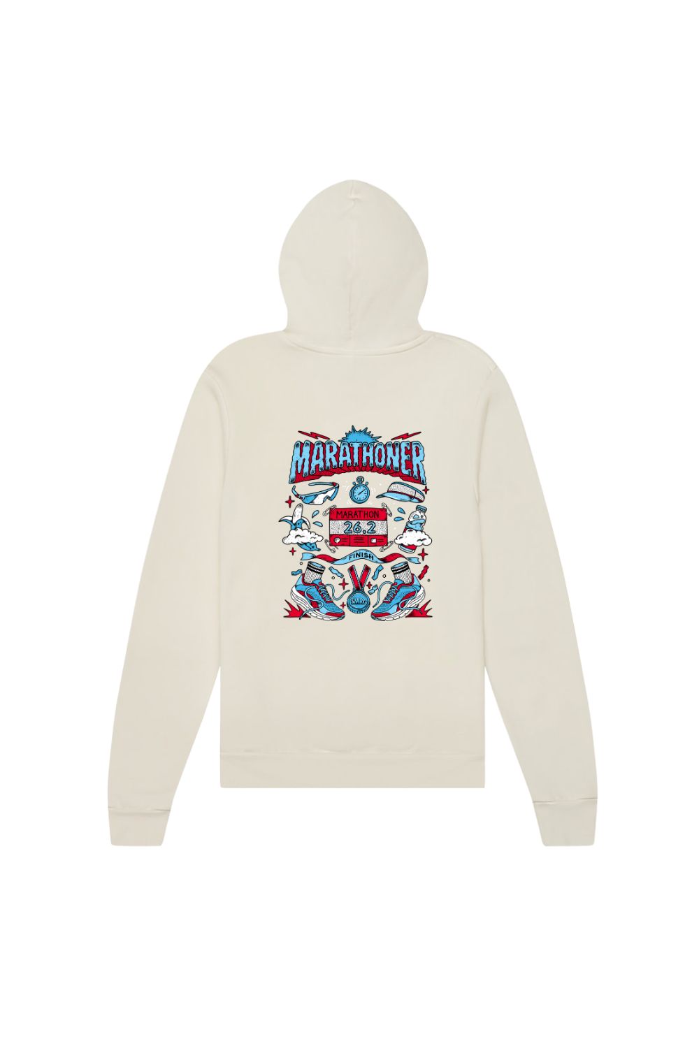 Marathoner Hoodie Sweatshirt - Chicago