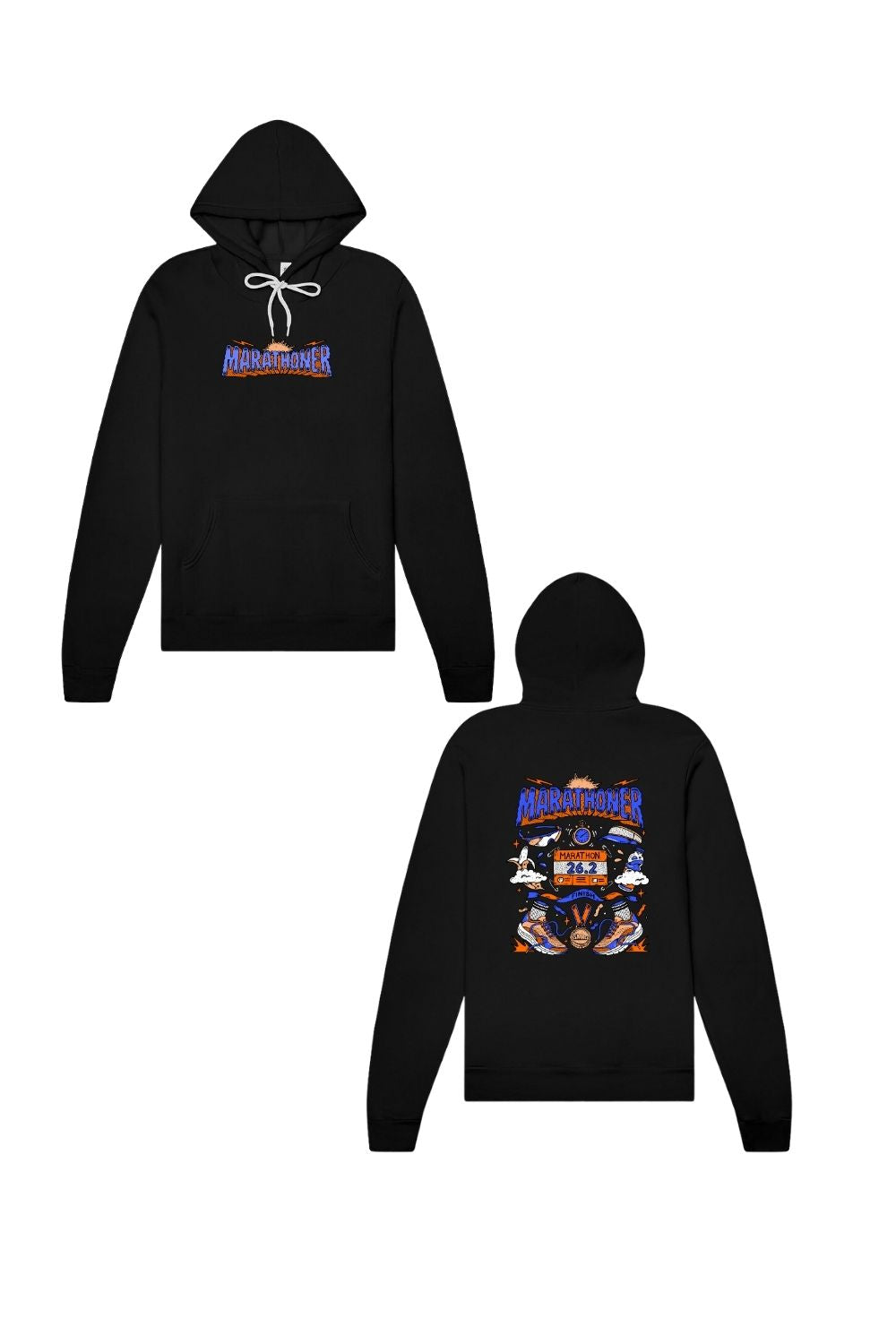 Marathoner Hoodie Sweatshirt