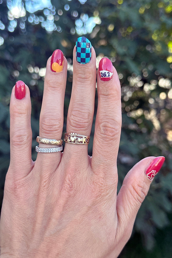 Marathon Challenge Nail Wraps