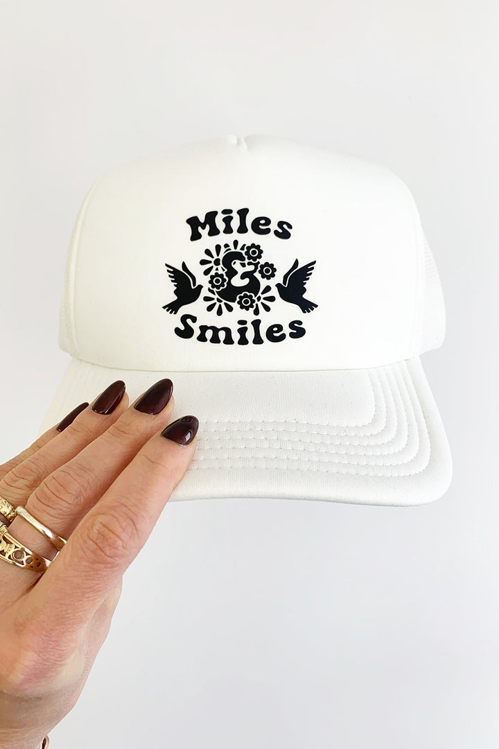 Miles & Smiles Foam Trucker Cap