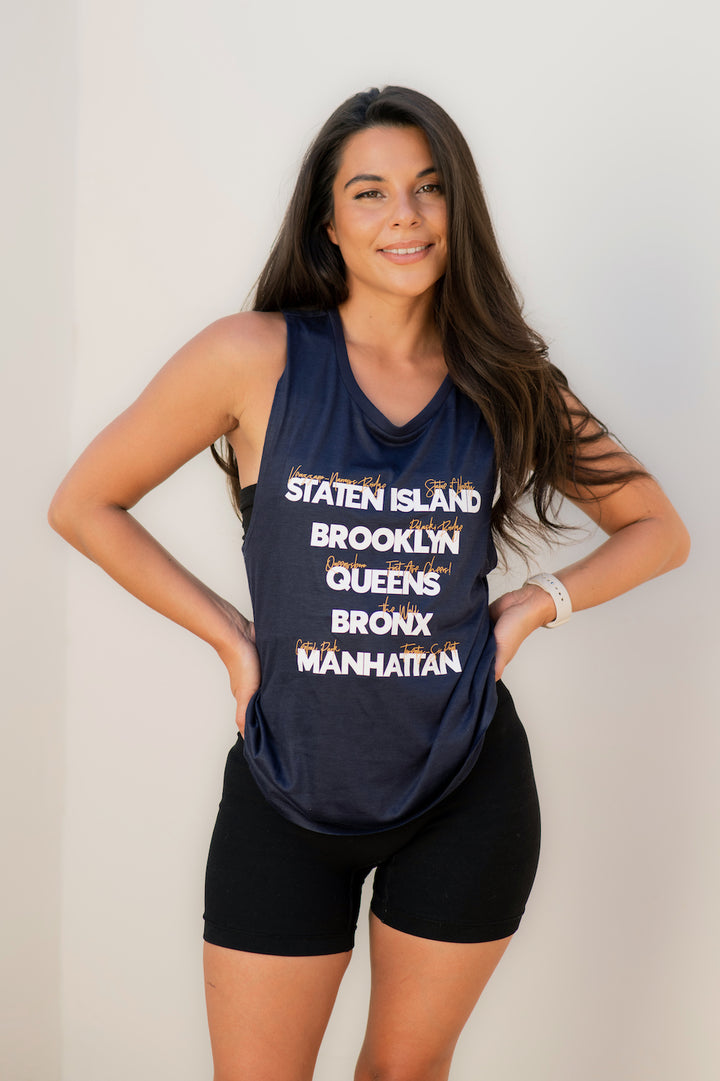 NYC Boroughs Muscle Tank