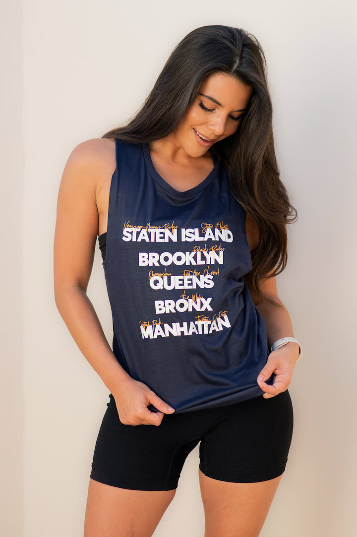 NYC Boroughs Muscle Tank