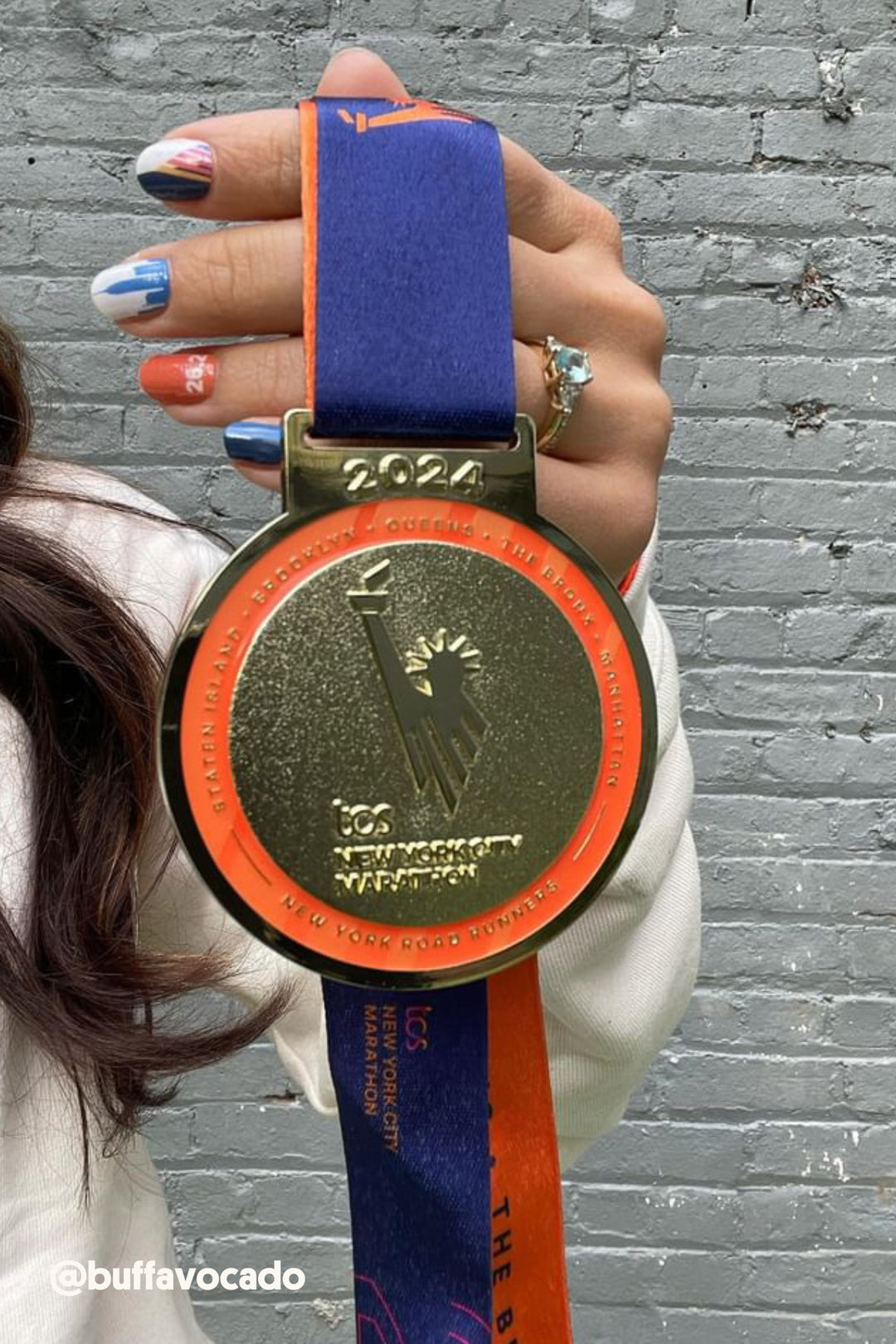 NYC Nail Wraps Marathon Nails for Runners Sarah Marie Running