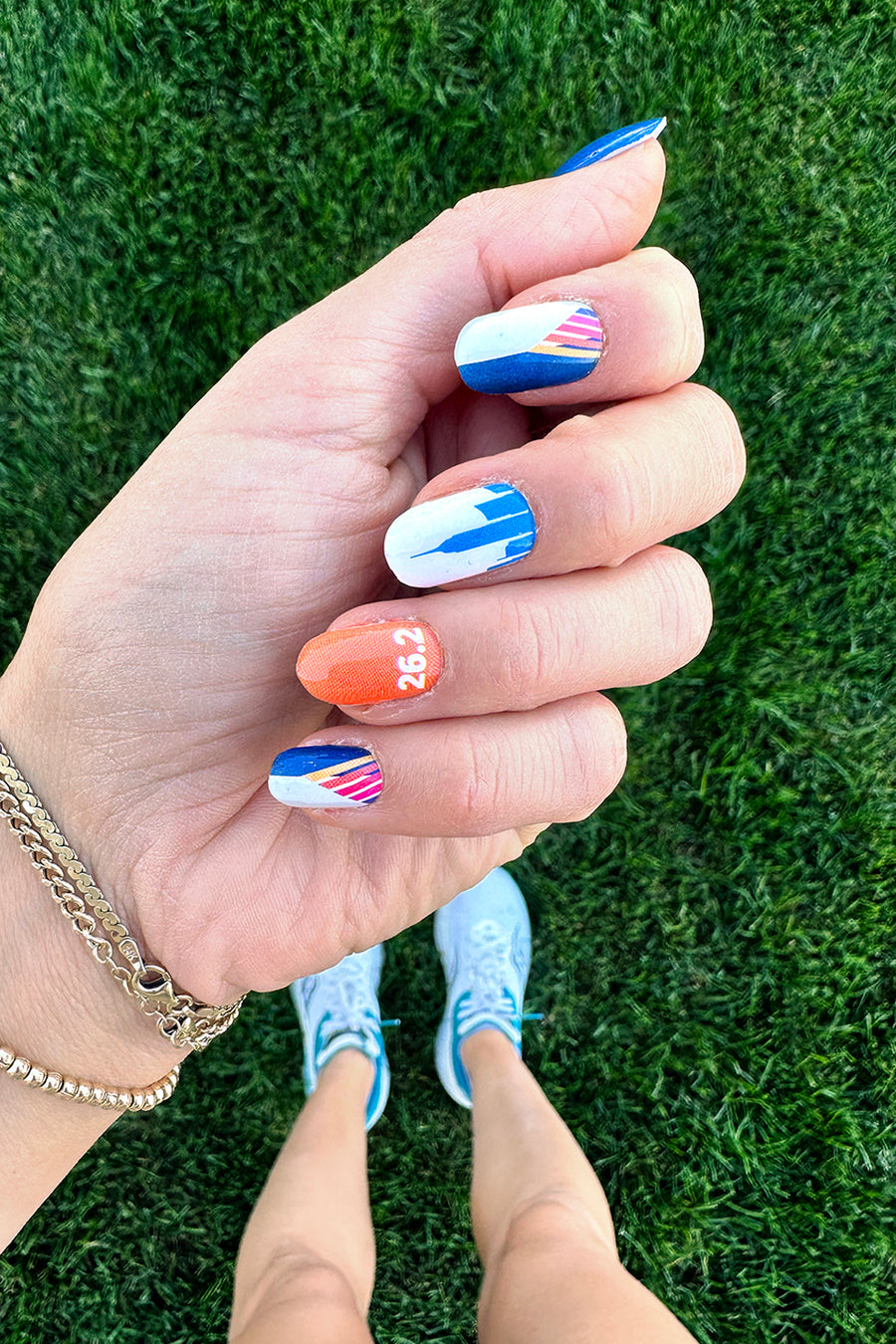 NYC Nail Wraps | Marathon Nails for Runners | Sarah Marie Running Co.