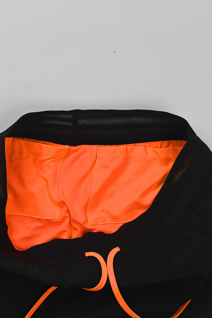 Women's Running Shorts with drawstring , pockets and flyaway sides