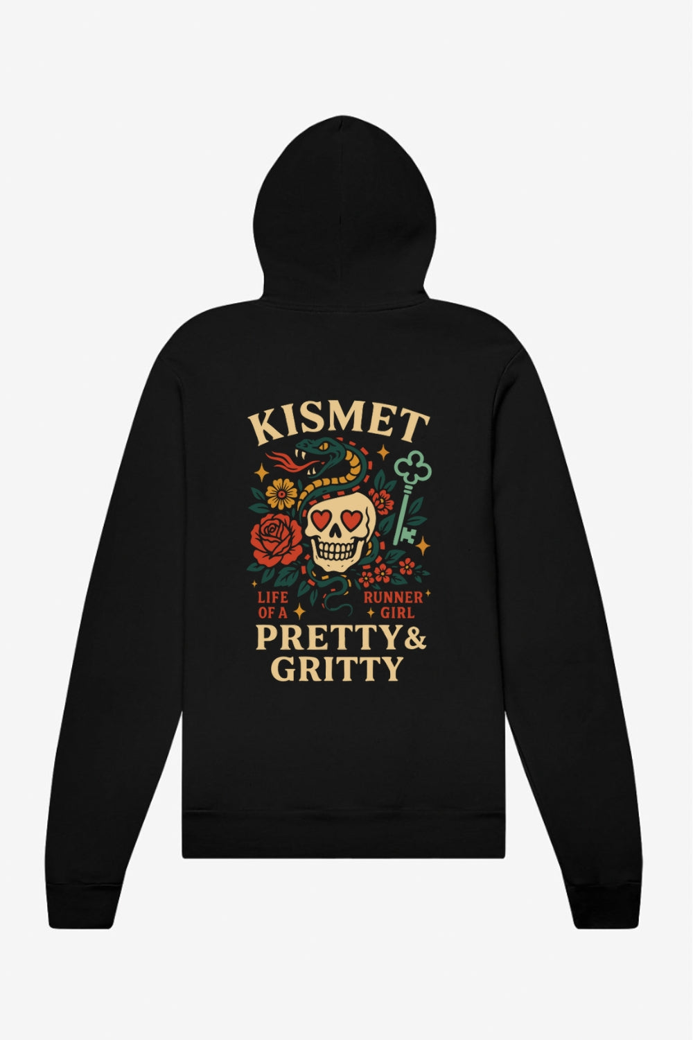 Pretty & Gritty Hoodie Sweatshirt - Sarah Marie Running Co.
