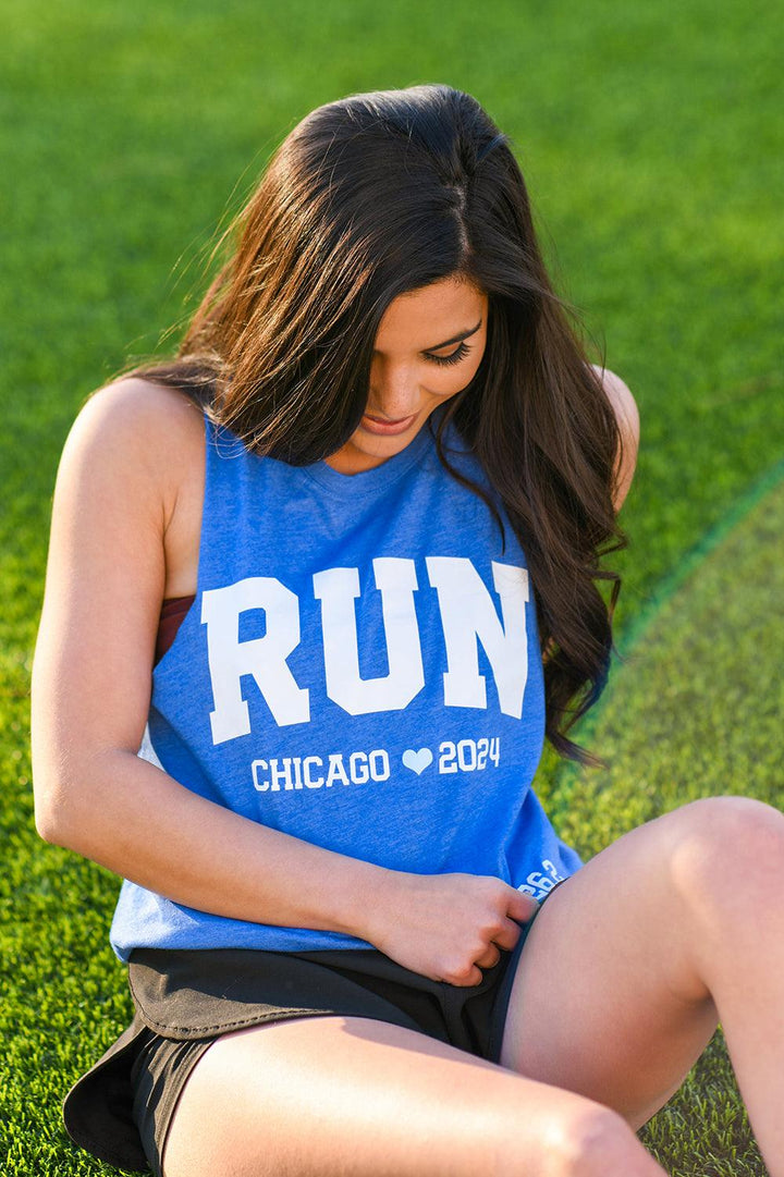 Shop Marathon Apparel - Run Chicago racerback