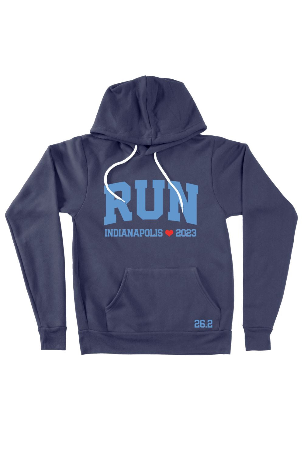 RUN Indianapolis 2023 Marathon Hoodie Sarah Marie Running Co