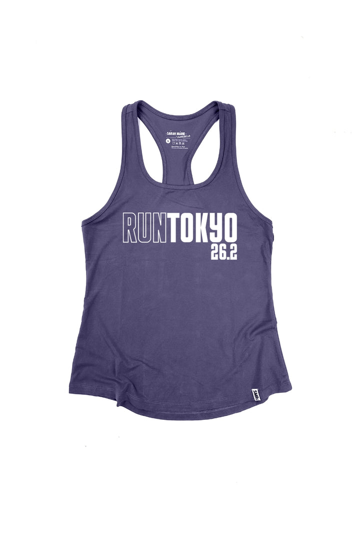Run Tokyo 26.2 SMRc Racerback Tank