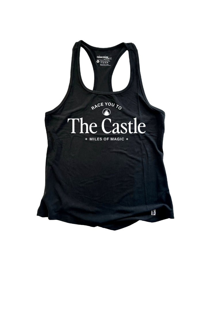 Race You To The Castle SMRc Racerback Tank
