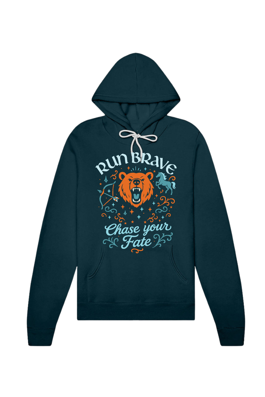 Run Brave Hoodie Sweatshirt