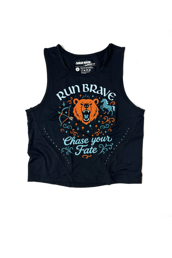 Lightweight Disney Princess race tank top - Run Brave Strider performance tank for Princess Half Marathon runDisney