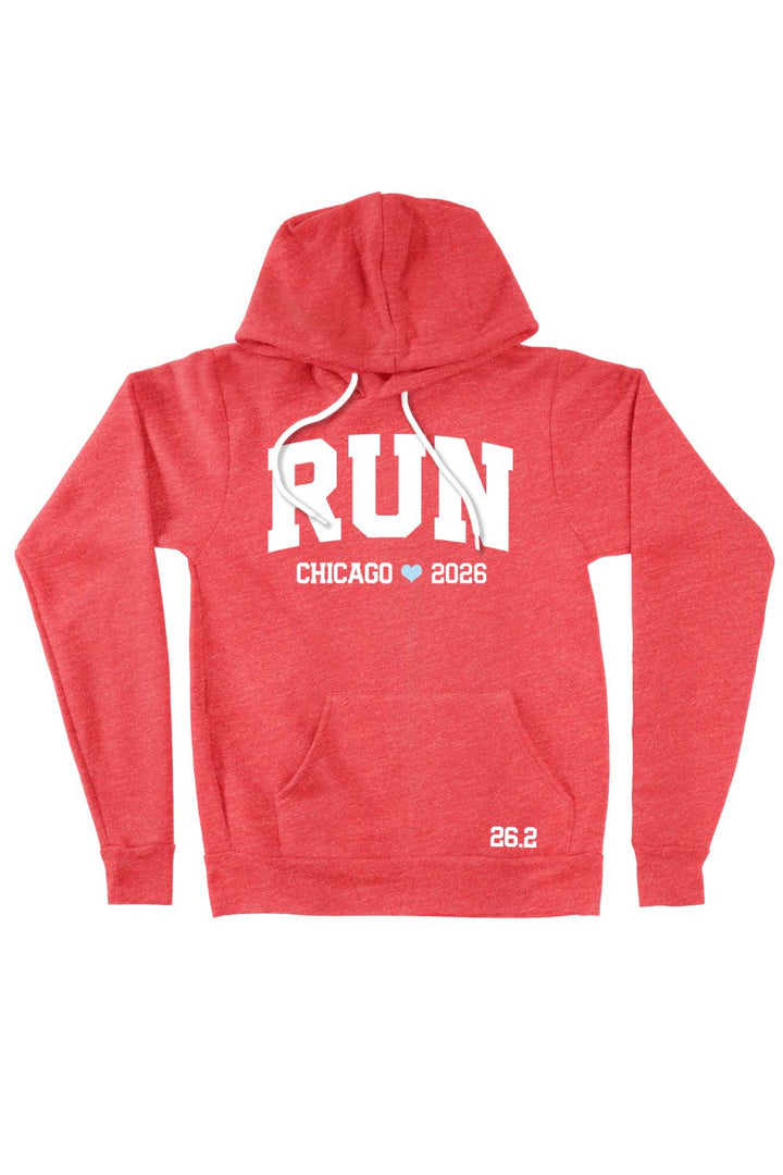 RUN Hoodie Sweatshirt - Chicago