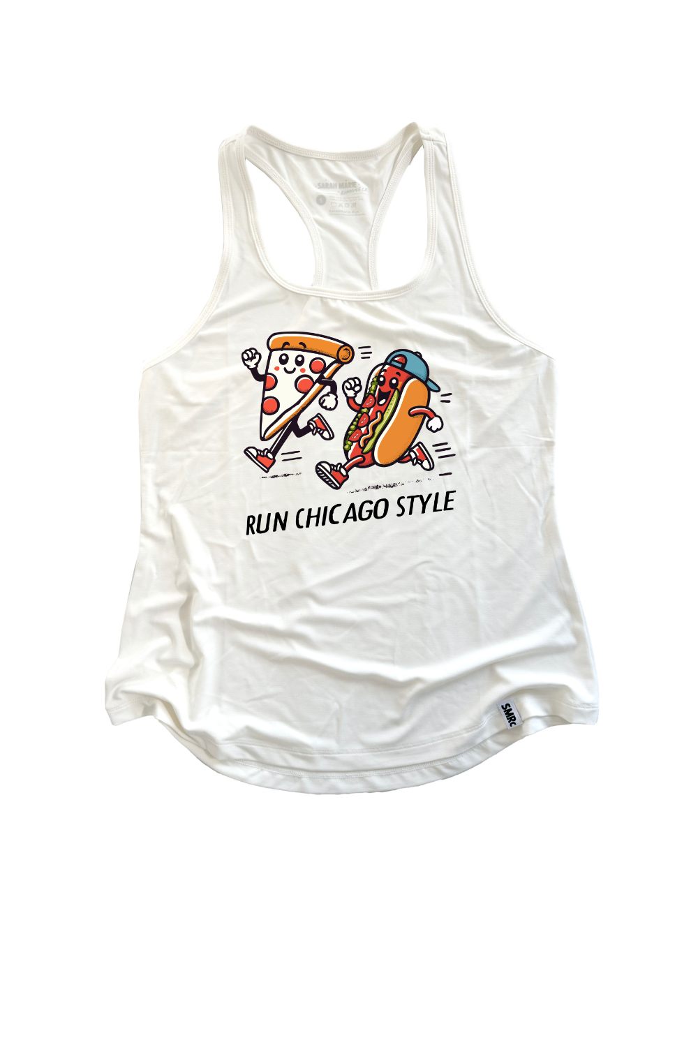 Run Chicago Style SMRc Racerback Tank