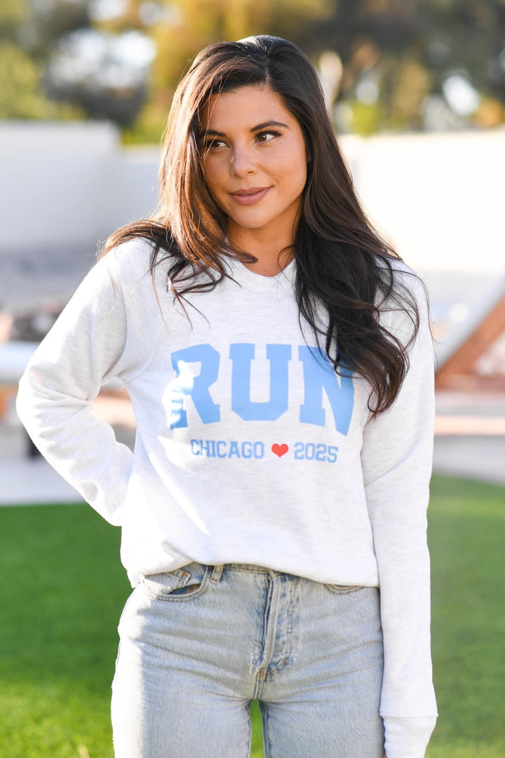RUN Sweatshirt - Chicago - Sarah Marie Running Co.