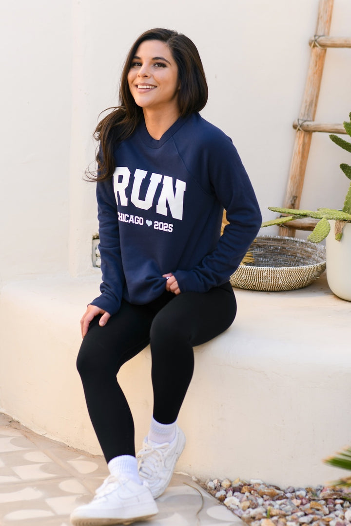 RUN Sweatshirt - Chicago - Sarah Marie Running Co.