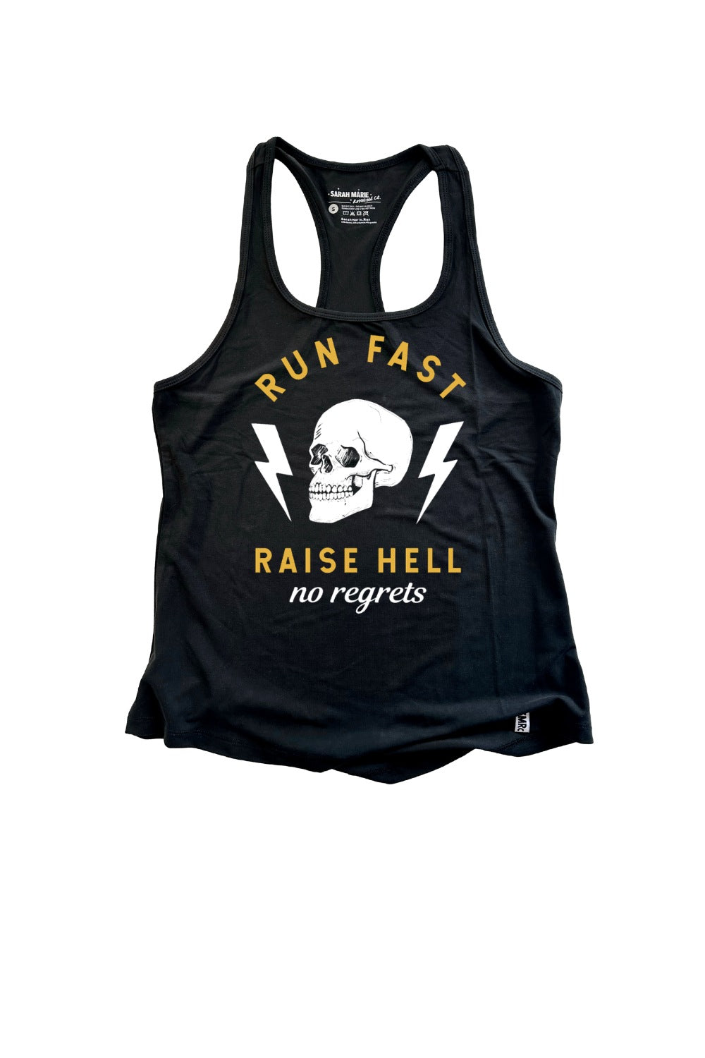 Run Fast Raise Hell SMRc Racerback Tank