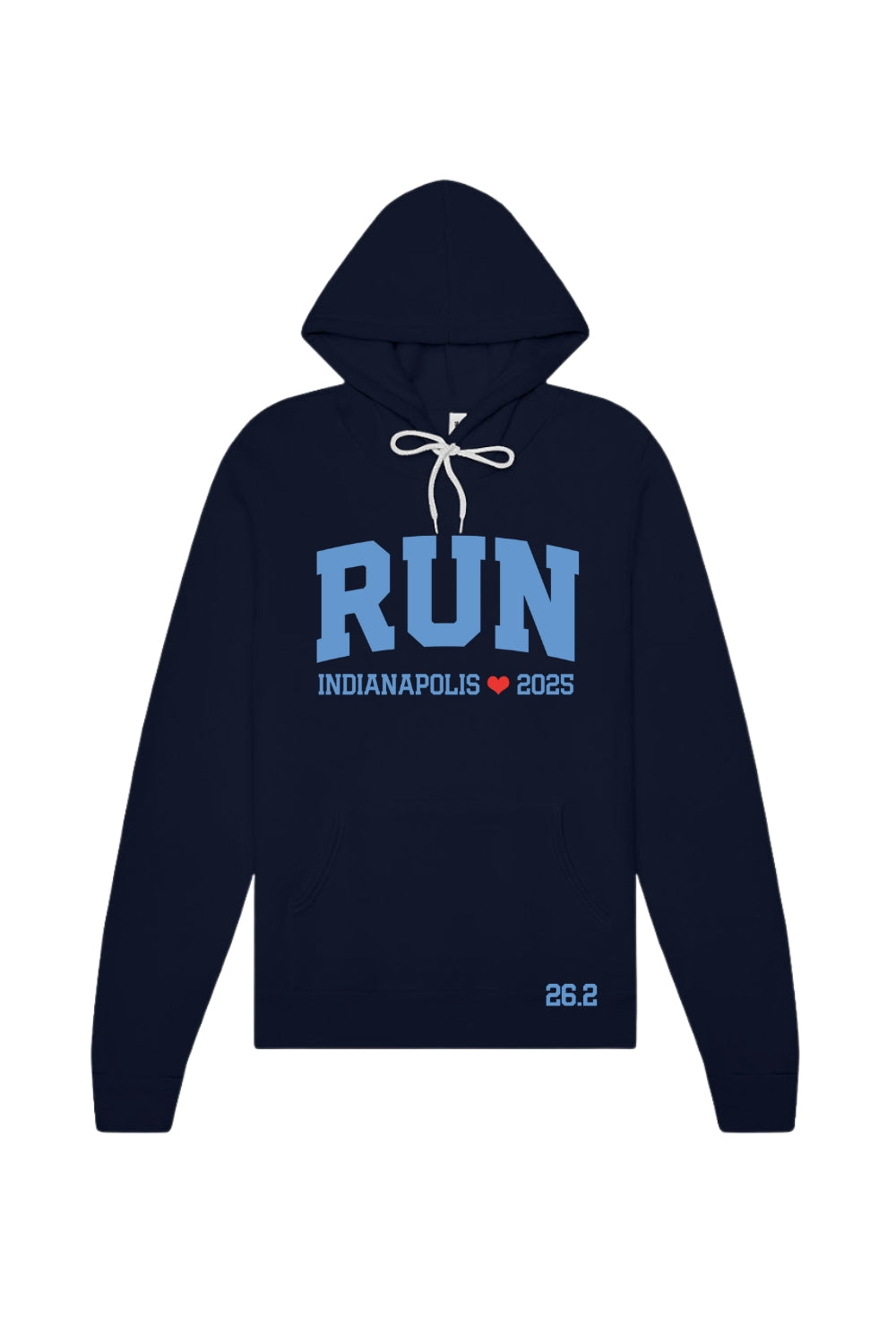 RUN Indianapolis 2025 Marathon Hoodie - Sarah Marie Running Co.