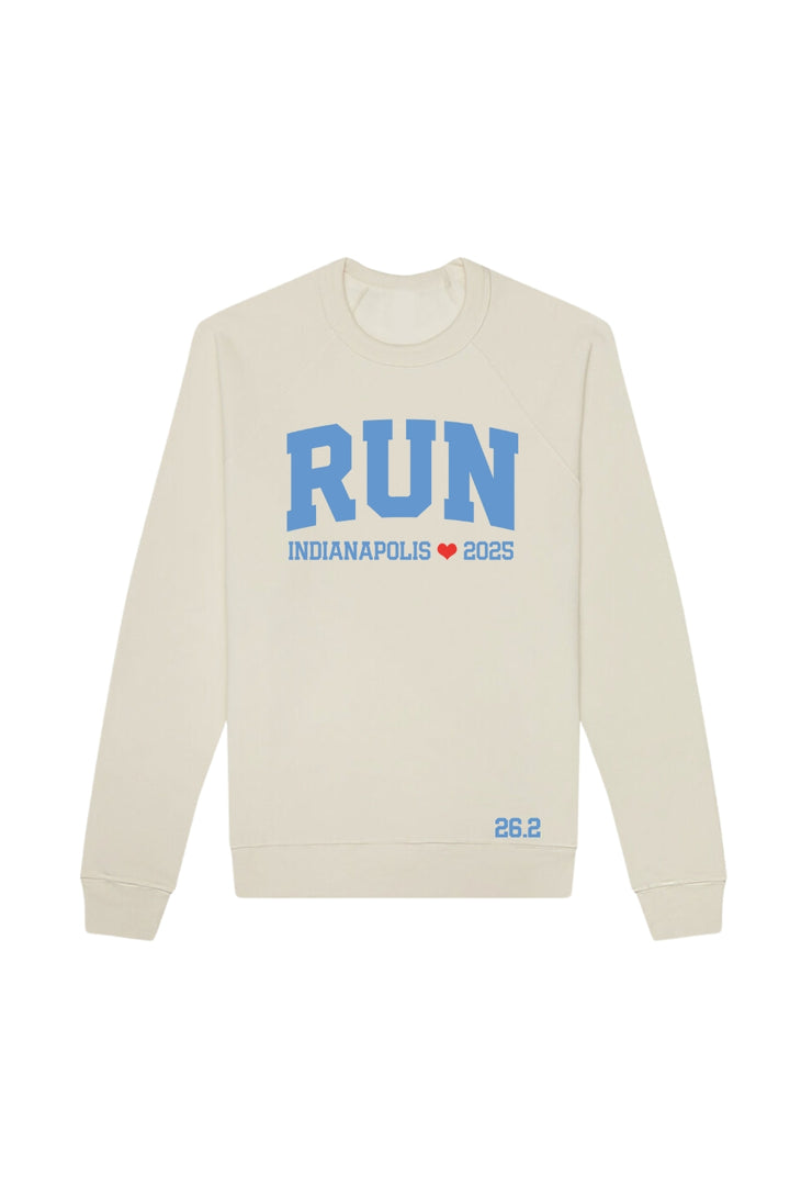 RUN Indianapolis 2025 Sweatshirt - Sarah Marie Running Co.