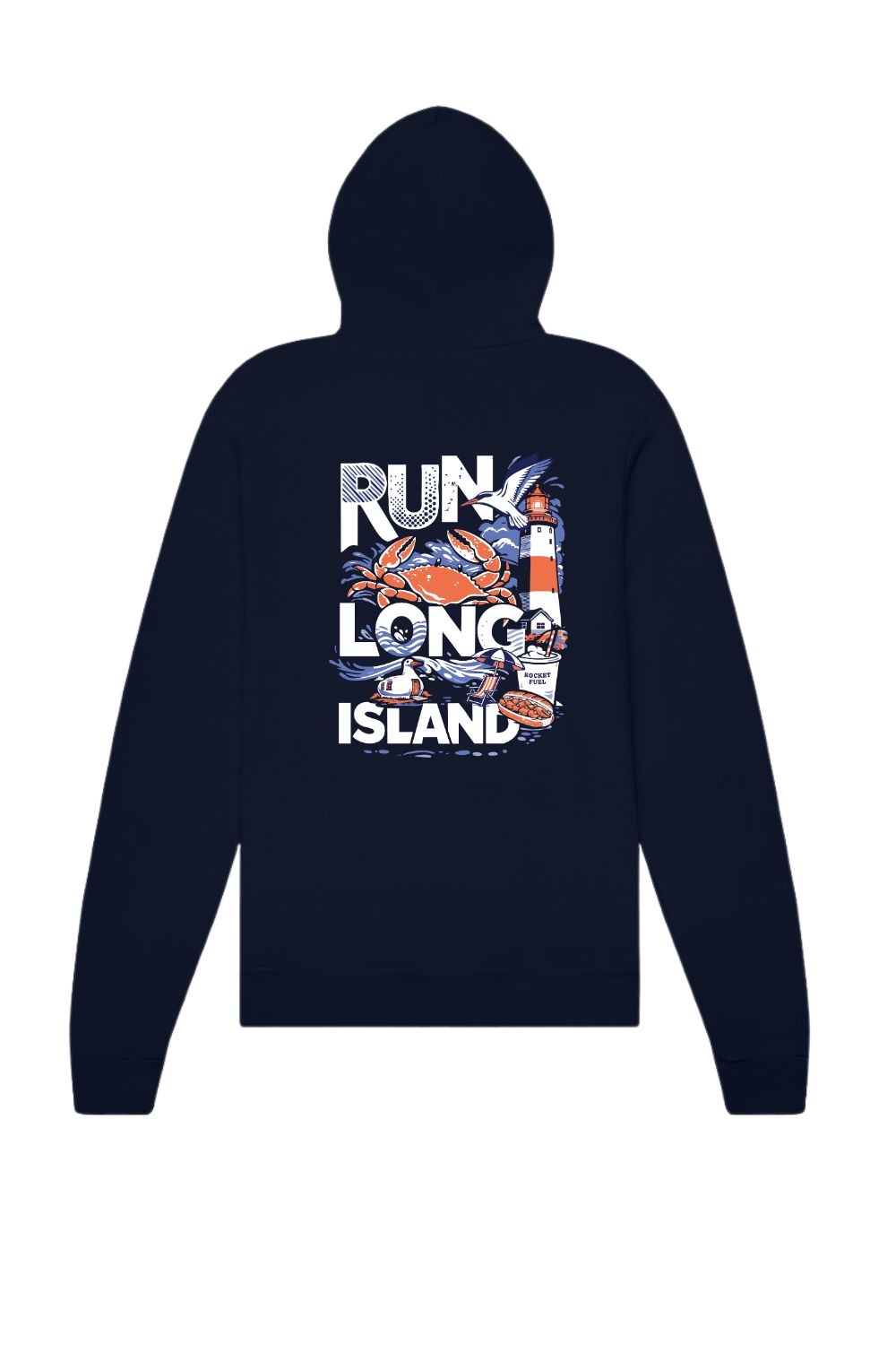 Run Long Island Hoodie Sweatshirt