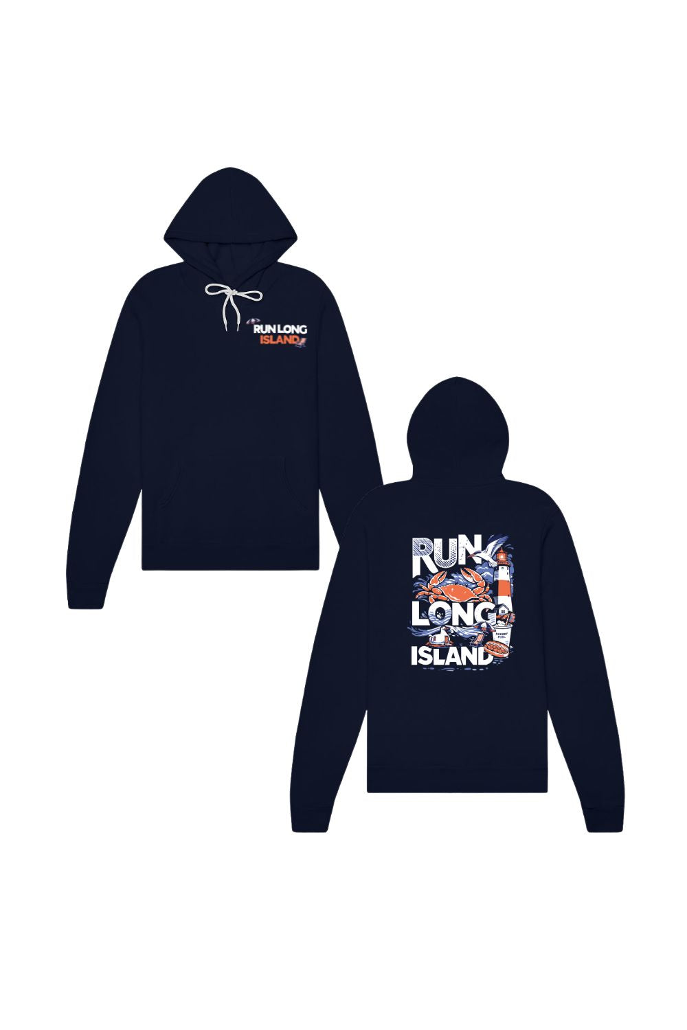 Run Long Island Hoodie Sweatshirt