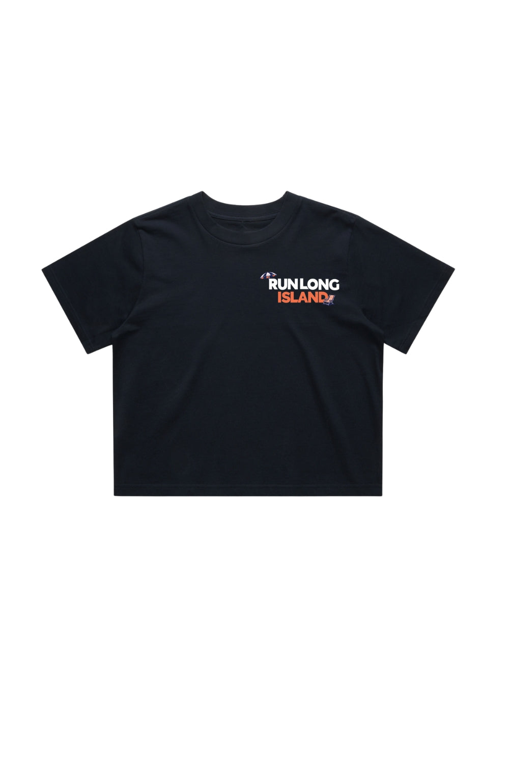 Run Long Island Women's Crop T-Shirt