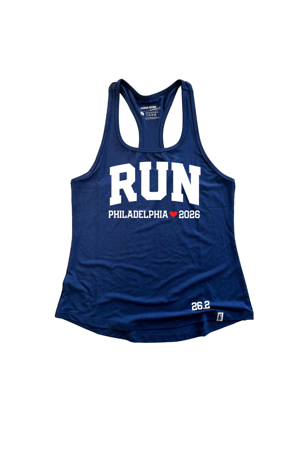 Run Philadelphia SMRc Racerback Tank