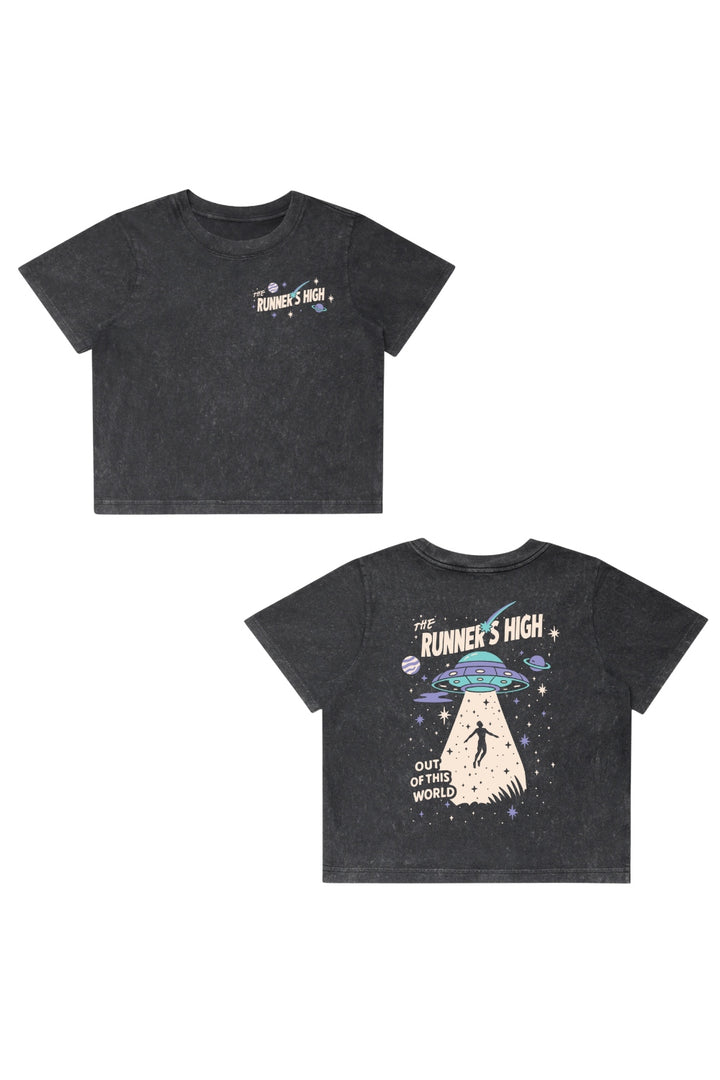 Runner's Hight Women's Crop T-Shirt