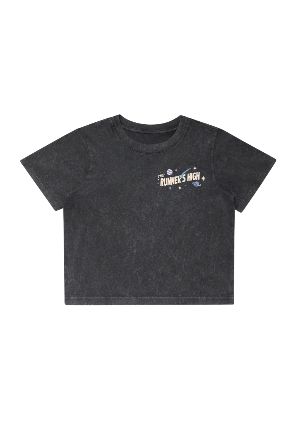 Runner's Hight Women's Crop T-Shirt