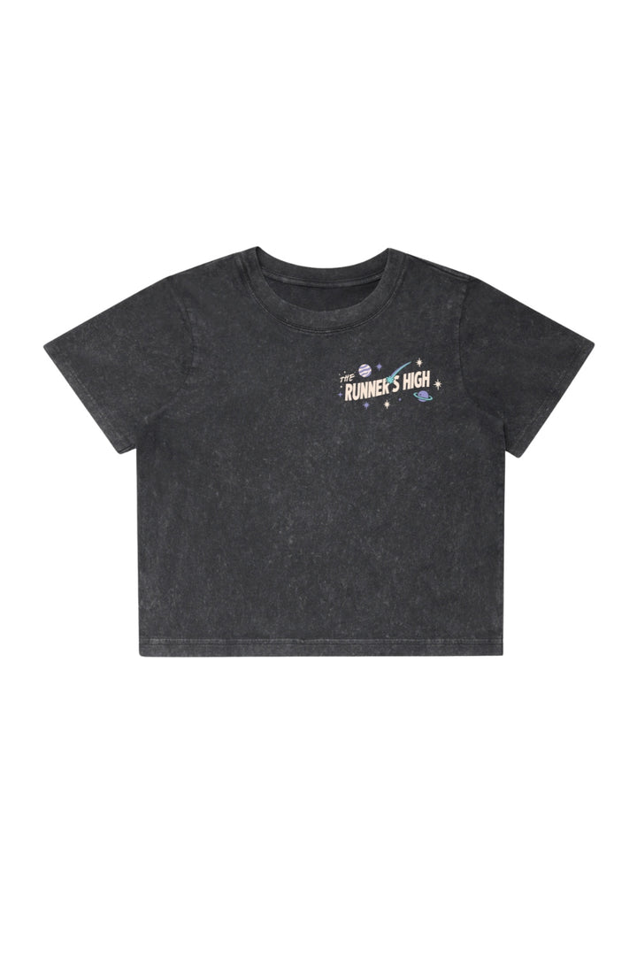 Runner's Hight Women's Crop T-Shirt