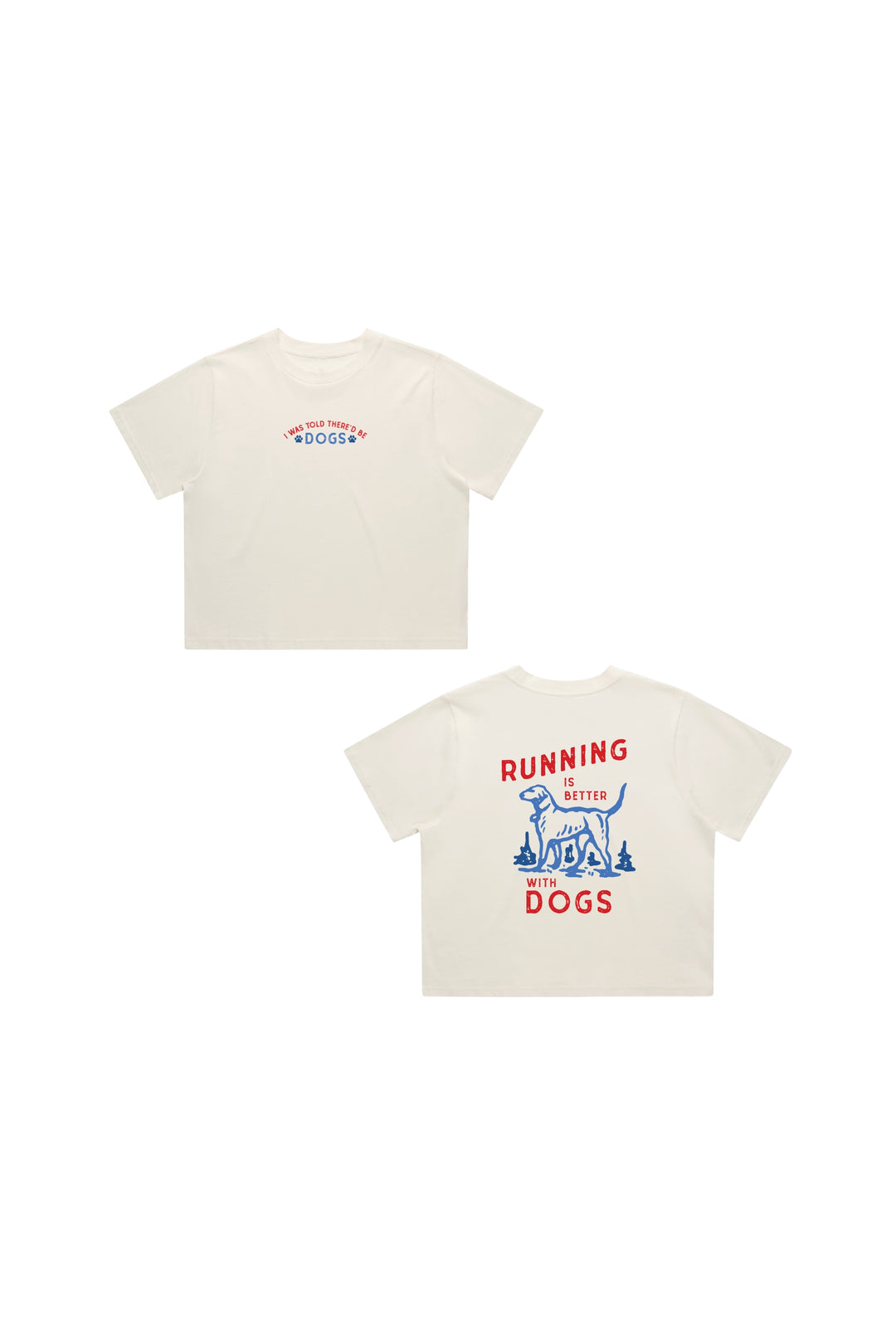 Running Is Better With Dogs Women's T-Shirt