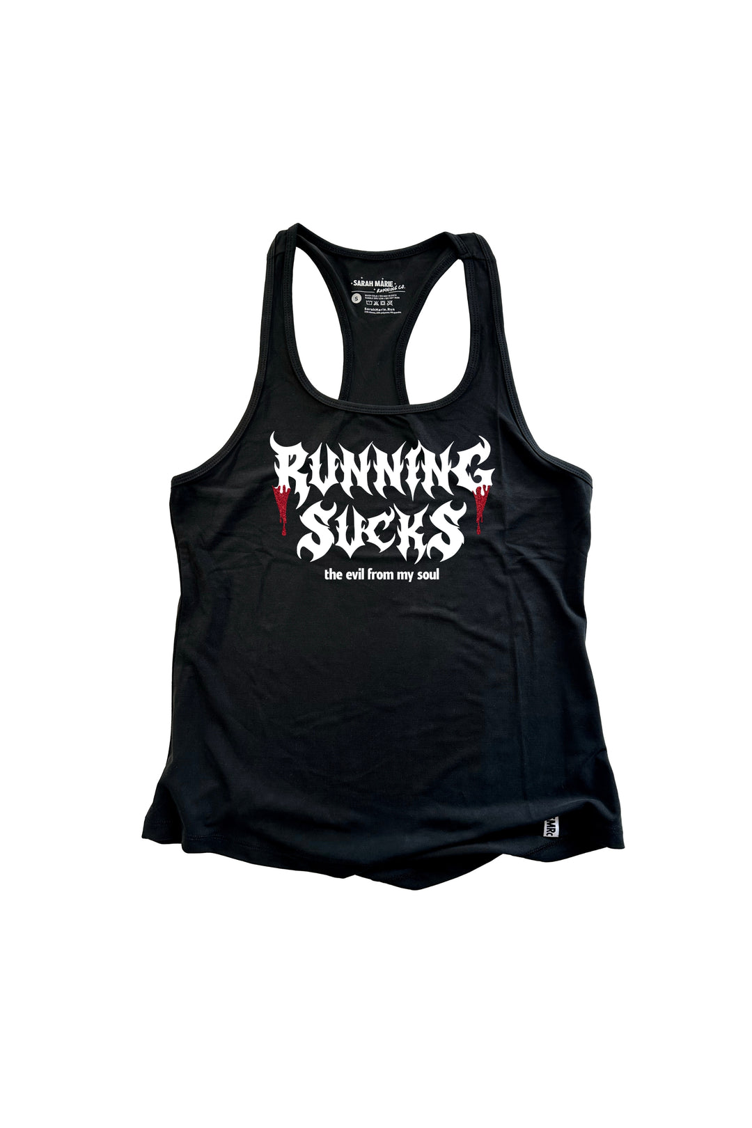 Running Sucks - Halloween SMRc Racerback Tank