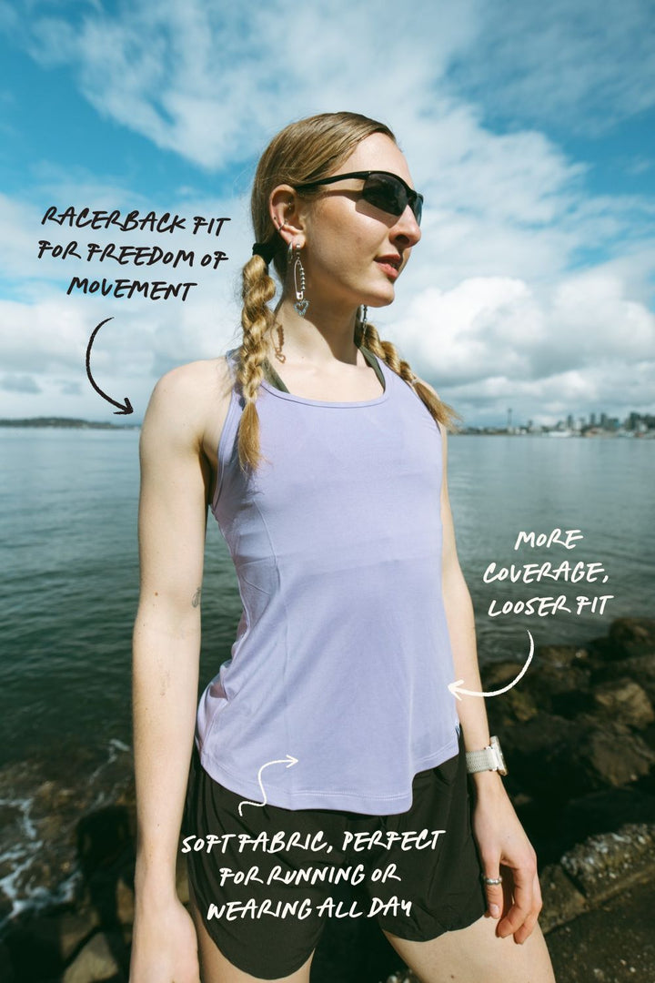 Mama Needs A Run SMRc Racerback Tank