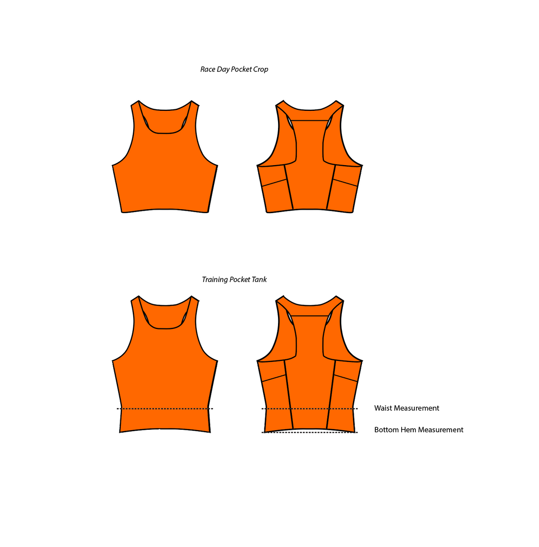 SMRc Race Pocket Tank - Sarah Marie Running Co.