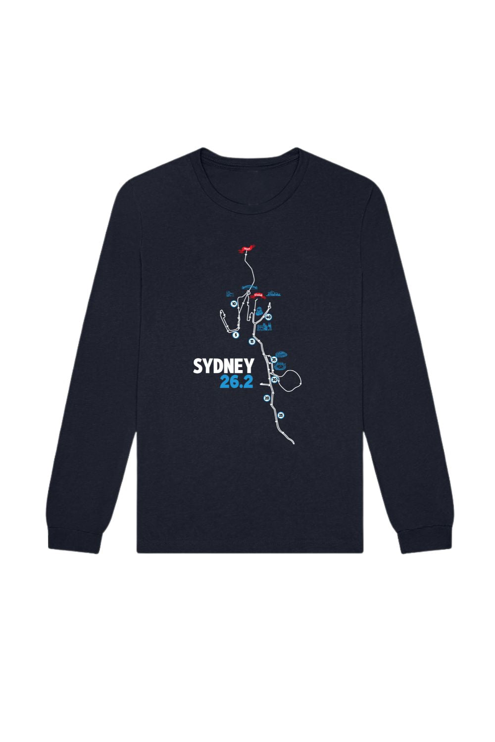 Sydney Map Long Sleeve