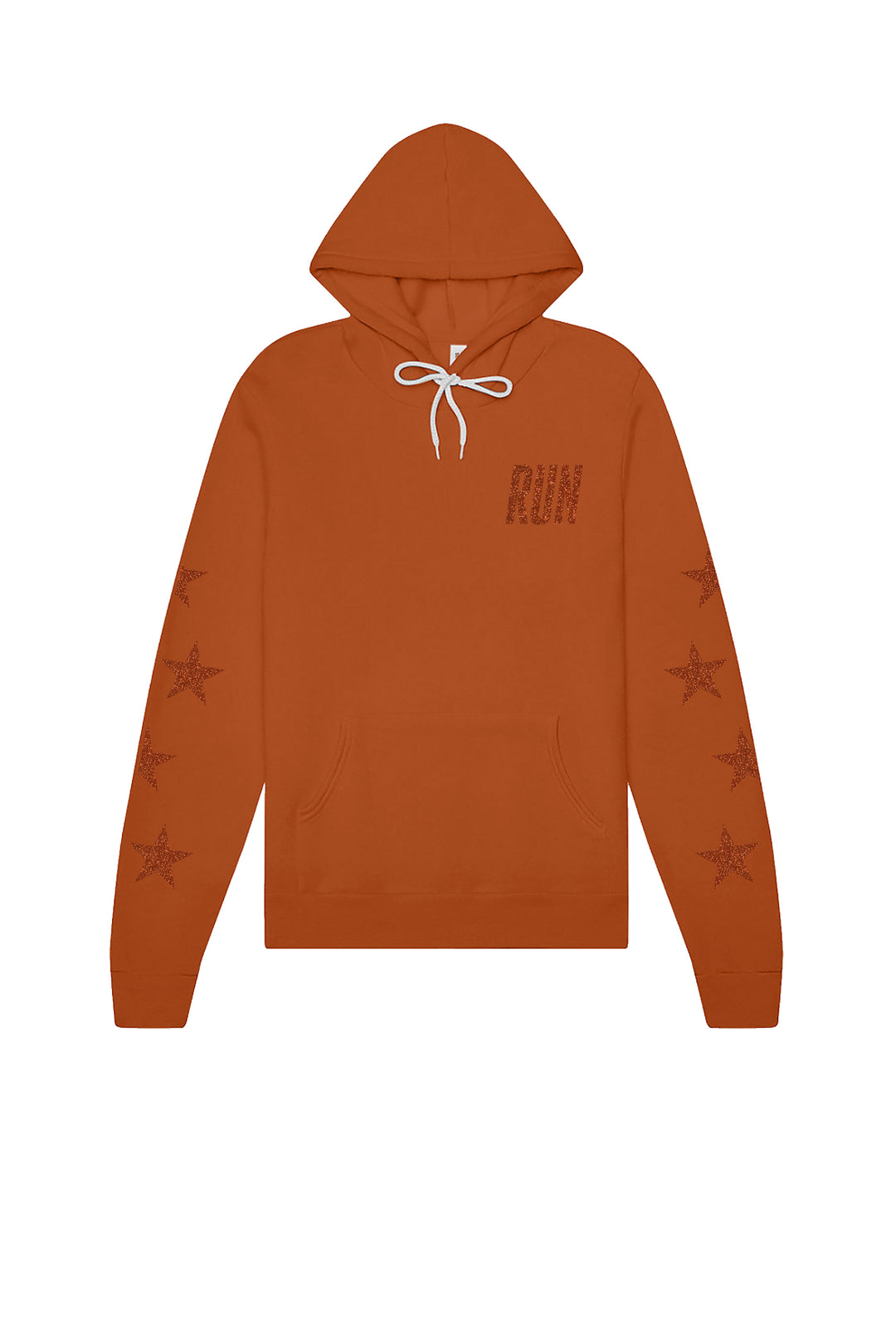 RUN Glitter Hoodie Sweatshirt - Sarah Marie Running Co.