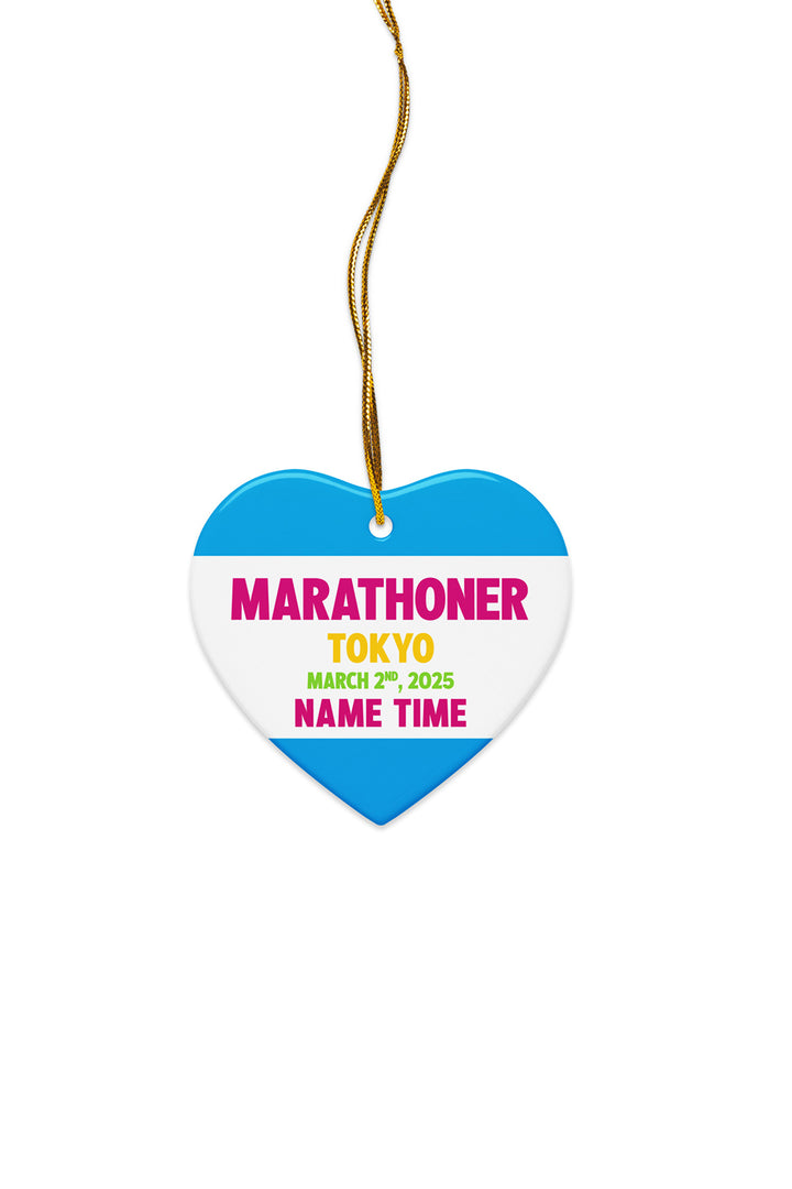 Tokyo Custom Marathoner Ornament