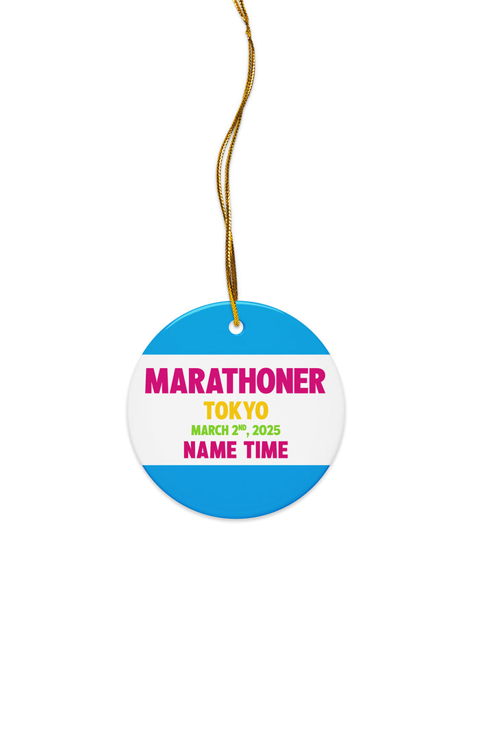 Tokyo Custom Marathoner Ornament