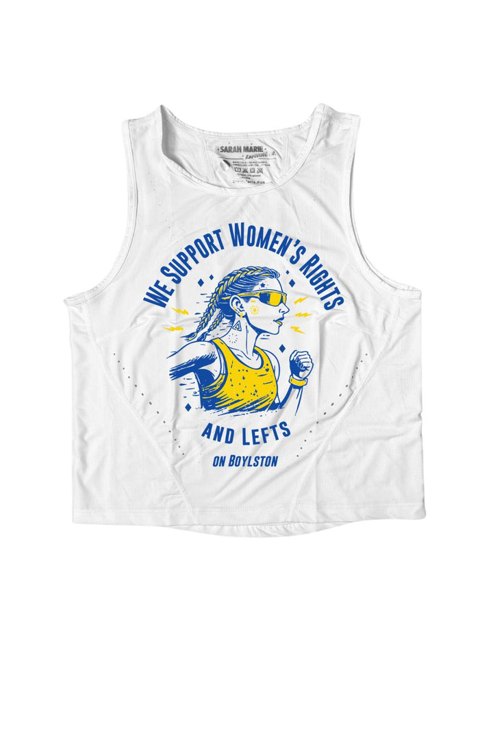 We Support Women's Rights Strider Running Tank Top
