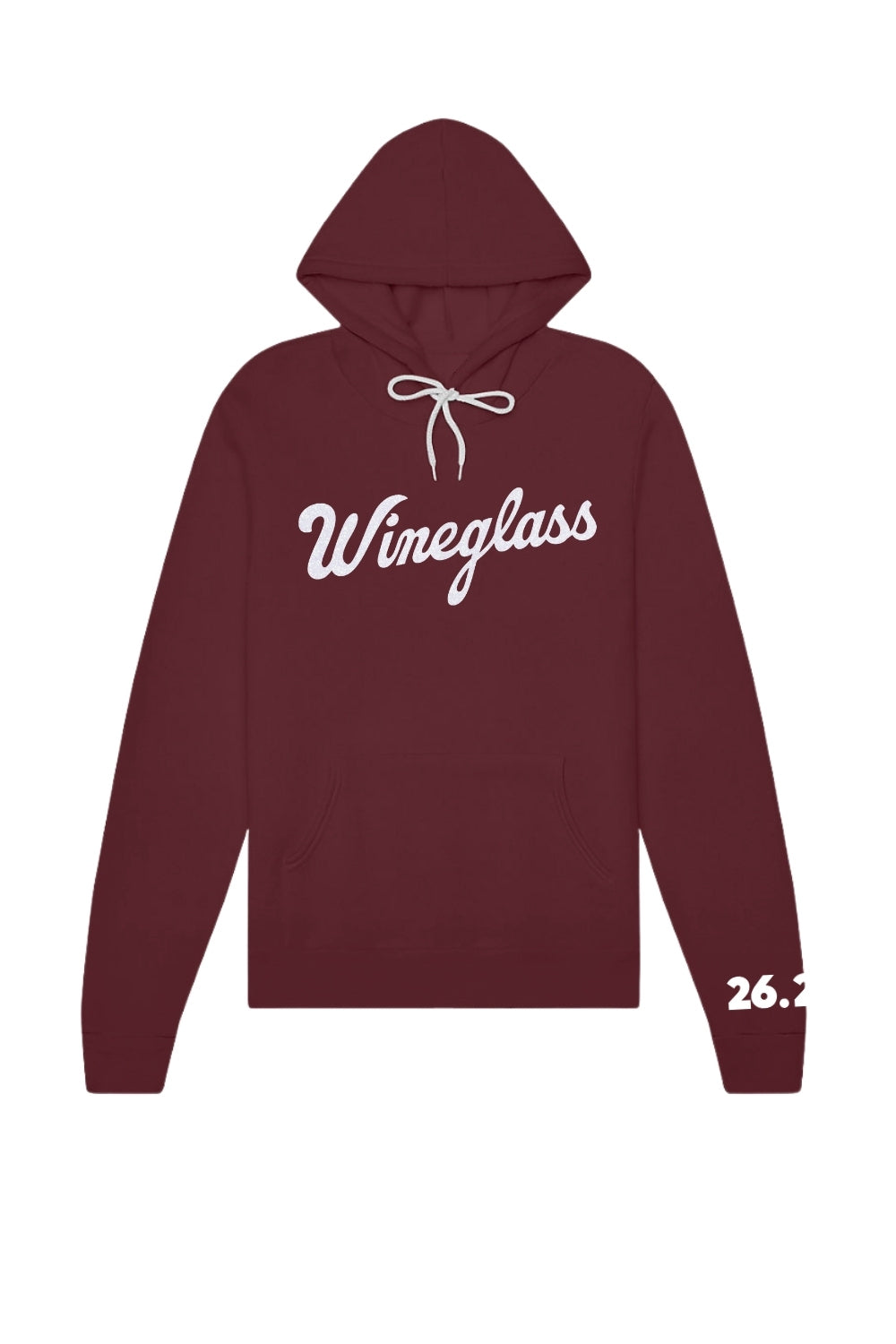 Wineglass Hoodie Sweatshirt - Sarah Marie Running Co.