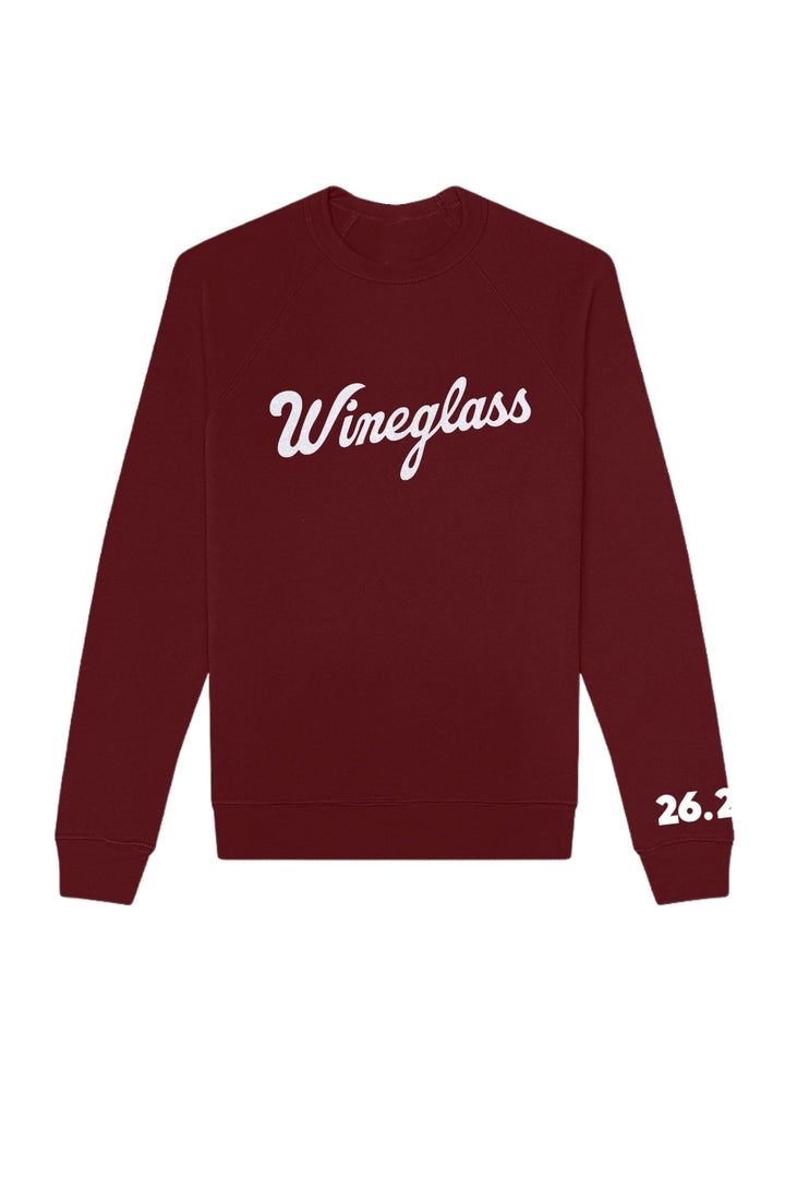 Wineglass Sweatshirt - Sarah Marie Running Co.