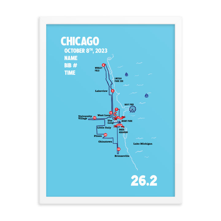 Chicago Race Map 