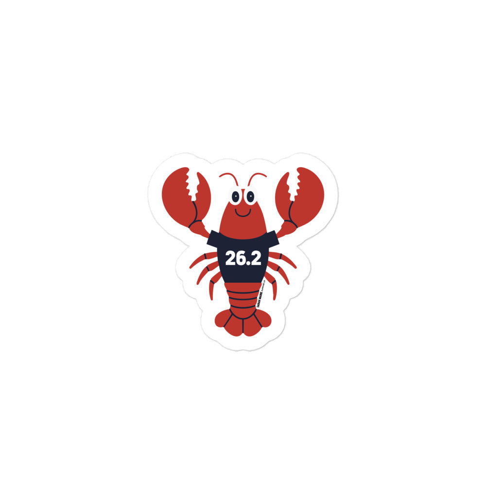 Lobster 26.2 Sticker - Sarah Marie Running Co.