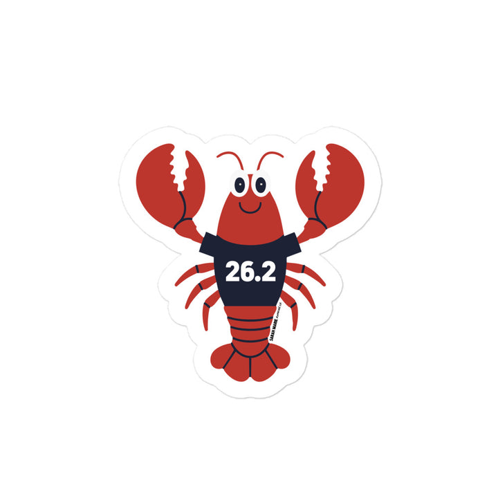 Lobster 26.2 Sticker - Sarah Marie Running Co.