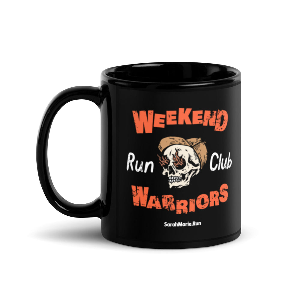 Sarah Marie Design Studio 11oz Weekend Warriors Run Club Black Mug